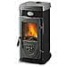Stufa a Legna Super Junior Rivestimento in Acciaio Smaltato Potenza Termica Nominale 5 kW 143 m3 riscaldabili Colore Nero - Foto miniatura 4