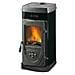 Stufa a Legna Super Junior Rivestimento in Acciaio Smaltato Potenza Termica Nominale 5 kW 143 m3 riscaldabili Colore Nero - Foto miniatura 1