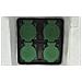 Presa Elettrica da Esterno 4 Spine Impermeabile Resina Bianca - Foto miniatura 5