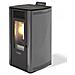 Stufa Pellet Eleonora 74 8,24 Kw - Grigio - Foto miniatura 1