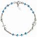 Bracciale In Argento 925 - Collezione Rosari - Colore Rodio - Misura Unica - Foto miniatura 2