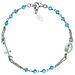 Bracciale In Argento 925 - Collezione Rosari - Colore Rodio - Misura Unica - Foto miniatura 3