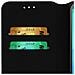 Custodia Flip Book Cover Huawei Y5 2018 E Honor 7s Porta-carte - Nero - Foto miniatura 3
