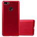 Custodia Compatibile Con Huawei Y6 Pro 2017 In Rosso Metallico - Coperchio Protettivo In Silicone Tpu Flessibile - Foto miniatura 1