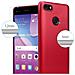 Custodia Compatibile Con Huawei Y6 Pro 2017 In Rosso Metallico - Coperchio Protettivo In Silicone Tpu Flessibile - Foto miniatura 7