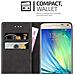 Custodia Compatibile Con Samsung Galaxy A5 2015 In Oro Rosato Nero - Coperchio Protettiva Con Chiusura Magnetica, Funzione Stand E Tasca Per Le Carte - Foto miniatura 5