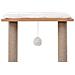 Albero Per Gatti Con Tappeto Tiragraffi In Sisal 129 Cm - Foto miniatura 6