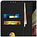 Custodia Samsung Galaxy S21 Ultra Portadocumenti Funzione Supporto Nero - Foto miniatura 2
