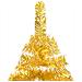 Albero di Natale Artificiale con Supporto Oro 240 cm PET - Foto miniatura 3