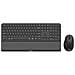 Tastiera Wireless RF + Bluetooth Meccanica SPT6607B / 34 Colore Nero (Layout Italiano) + Mouse SPT6607B / 34 Ottico 3200 DPI Colore Nero - Foto miniatura 1