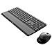 Tastiera Wireless RF + Bluetooth Meccanica SPT6607B / 34 Colore Nero (Layout Italiano) + Mouse SPT6607B / 34 Ottico 3200 DPI Colore Nero - Foto miniatura 2