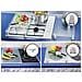 Bon Appetit Piatto In Vetro Per Fornello — 2 Pezzi, Wenko, - Foto miniatura 3