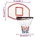 Tabellone Da Pallacanestro Bianco 71x45x2 Cm Polietilene - Foto miniatura 7