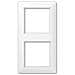 As 582 Bf Ww Bianco Placca Per Interruttori E Coperchio Per Presa - Foto miniatura 1