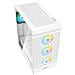 Case Rebel C50 RGB Full Tower ATX / Micro-ATX / Mini-ITX 3 Porte USB 3.1 Colore Bianco (Finestrato) - Foto miniatura 3
