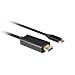 CA-CMDP-10CU-0018-BK cavo e adattatore video 1,8 m USB tipo-C DisplayPort Nero - Foto miniatura 3