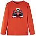 Maglietta Da Bambino A Maniche Lunghe Arancione 140 - Foto miniatura 1