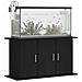 Supporto per Acquario 101x41x58 cm in Legno Multistrato Nero - Foto miniatura 3