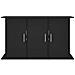 Supporto per Acquario 101x41x58 cm in Legno Multistrato Nero - Foto miniatura 4