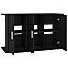 Supporto per Acquario 101x41x58 cm in Legno Multistrato Nero - Foto miniatura 5