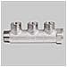 Collettore Lineare Mf 3/4 Cromato Interasse 36 Mm 2 Vie - Foto miniatura 1