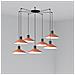 68597-7L lampada a sospensione E27 - Foto miniatura 1