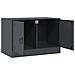 Mobili Tv 2 Pz Antracite 67x39x44 Cm In Acciaio - Foto miniatura 5