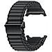 Cinturino In Nylon Verde Militare Per Samsung Galaxy Watch Black - Foto miniatura 3