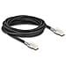 Cavo di rete RJ45 Cat. 6A S /FTP con clip di sicurezza 5 m nero - Foto miniatura 2