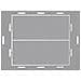 Armadio Rack 19" a Muro 6 Unità P. 450 mm Flat Pack Grigio - Foto miniatura 11