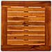 Tavolino Da Giardino 45x45x36 Cm In Legno Massello Di Acacia - Foto miniatura 4