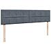 Struttura Letto Pouf con Materasso 200x200 cm in Velluto - Foto miniatura 7