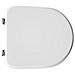 Copriwater Compatibile Per Wc Globo Vaso Open Space Forma 7 Bianco - Foto miniatura 1