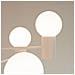 Lampadario Halo 6 Bianco Sl. 1829 - Moderno Lampadario Bianco 230x64x64 Cm - Foto miniatura 4