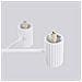 Lampadario Halo 6 Bianco Sl. 1829 - Moderno Lampadario Bianco 230x64x64 Cm - Foto miniatura 7