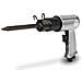 Martello Scalpello Pneumatico Con Set Di Utensili, Kit Da 10 Pezzi, Scalpello Ad Aria Da 175 Mm, 4500 Colpi/min, Con 5 Punte Incluse, Attacco 1/4"", In Valigetta Colore Argento Nero - Foto miniatura 3