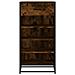 Scarpiera Rovere Fumo 48x38x97,5 cm in Legno Multistrato - Foto miniatura 4