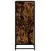 Scarpiera Rovere Fumo 48x38x97,5 cm in Legno Multistrato - Foto miniatura 6