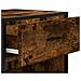 Scarpiera Rovere Fumo 48x38x97,5 cm in Legno Multistrato - Foto miniatura 8