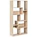 Libreria A 6 Ripiani Chateh 180 Cm Marrone Chiaro - Foto miniatura 2