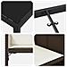 Set da Pranzo per Giardino 5 pcs Marrone Poly Rattan - Foto miniatura 9