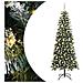 Albero di Natale artificiale con 300 LED Verde 210 cm - Foto miniatura 1