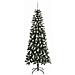 Albero di Natale artificiale con 300 LED Verde 210 cm - Foto miniatura 4