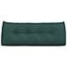 Cuscino per Schiena Verde Scuro 120 x 24 x 50 cm Tessuto - Foto miniatura 6