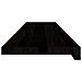 Gradini 12 pz Marrone Scuro 110x30x2 cm Legno Massello Rovere - Foto miniatura 6