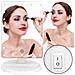 Specchio Per Trucco Led Con 16 Luci - Specchio Da Tavolo Portatile White - Foto miniatura 2
