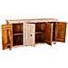 Credenza In Legno Finitura Artigianale 165x40x83h Cm - Foto miniatura 3