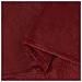 Coperte da Pile 6 pcs Rosso Bordeaux 220 x 240 cm Panno - Foto miniatura 7