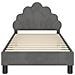 Struttura letto bambini con testata Grigio scuro 80 x 160 cm - Foto miniatura 5