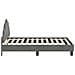 Struttura letto bambini con testata Grigio scuro 80 x 160 cm - Foto miniatura 6